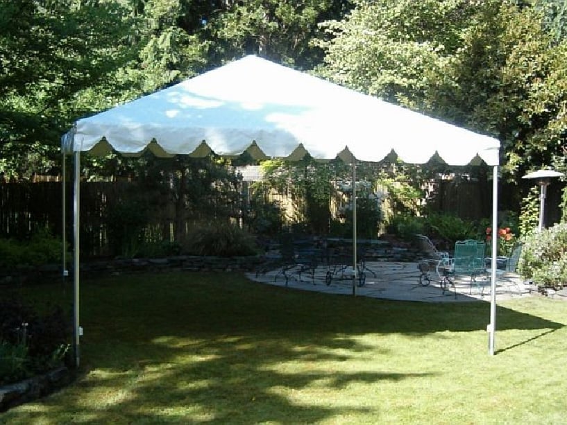 15’ x 15’ Frame Tent (Seats 20)